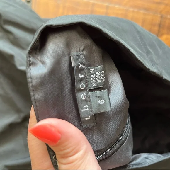 Theory Black Strapless Dress - Picture 4 of 4